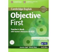 Objective First Teacher's Book with Teacher's Resources CD-ROM