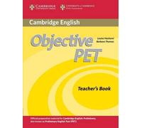 Objective PET Teacher's Book