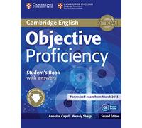 Objective Proficiency Student's Book with Answers with Downloadable Software