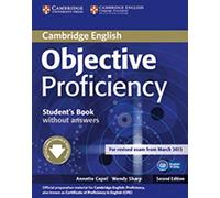 Objective Proficiency. Student's Book without answers, Jones 9783125401419.