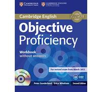 Objective Proficiency Workbook without Answers with Audio CD: (Objective 2nd Revised edition)