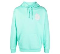 OBJECTS IV LIFE abstract-print organic cotton hoodie - Green XS-S-M-L-XL-XXL