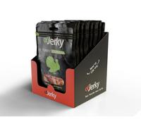 Objerky Turkey Jerky Louisiana, High Protein Meat Snack, Multipack 10x40g, Resealable Bag, Natural Ingredients, Low Fat