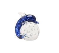 Objets d'Art Blue Glitter Dolphin Paper Weight Objets d'Art Multicolor