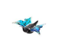 Objets D'art Butterfly Glass Figurine Blue