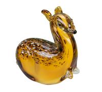 Objets dArt Glass Figurine - Deer