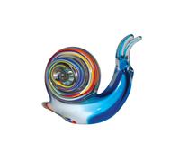 Objets dArt Glass Figurine - Snail