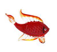 Objets d'Art Miniature Glass Figurine - Fish Objets d'Art Multicolor