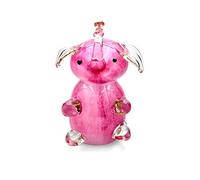 Objets d'art Pink Elephant Ornament Decorative Figurine Statue Figure