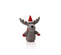 Objets d'Art Reindeer with Red Hat and Scarf - Small