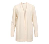 Objluna L/S Re Open Knit Cardigan Noos, White Sand, M