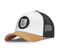 Oblack Baseball Caps Mens Trucker Cap Classic Beige Baseball Cap Adjustable Hats Men Mesh Snapback Caps for Men Accessories Hat - Men's Hats & Caps
