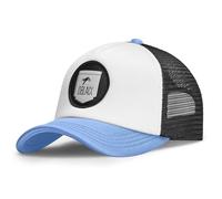 Oblack Men's Caps | Trucker Running Cap | Breathable Summer Baseball Cap | Bone Homem Women | Hat with Adjustable Visor | Chapeus Sun Protection, Blue Windsurfer, One Size