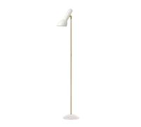 Oblique Floor Lamp White/ Brass