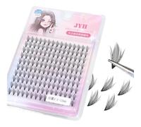 Oblique Flying Spire Lashes Anime Effect Premade Fairy Eyelash 9-15mm Natural Soft Feather Comic Lashes Extensions (Wings 3-C, 14mm)