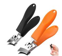 Oblique Nail Clippers, Wide-Mouth Anti-Splash Oblique Nail Clippers, Household Oblique Nail Clippers, Long-Handled Nail and toenail Clippers, Suitable for The Elderly, Adult Women and Men