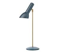 Oblique Table Lamp Petrol/Brass