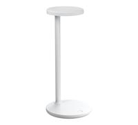 Oblique Table Lamp White