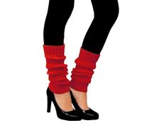 Oblique Unique® Sexy Women's Leg Warmers Stockings for 80s 80s Theme Party Carnival Dance Aerobics Costume Accessories, red, One size