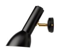 Oblique Wall Lamp Black/ Brass