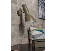 Oblique Wall Lamp Olive Green