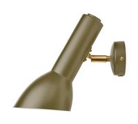 Oblique Wall Lamp Olive Green/Brass