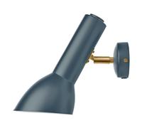 Oblique Wall Lamp Petrol/Brass