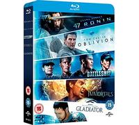 Oblivion / Battleship / Immortals / Gladiator / 47 Ronin [Blu-ray] [2010] [Region Free]