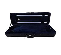 Oblong 4/4 Violin Case Oxford 4, 4 Violin Case Cloth Exterior with Hygrometer and Metal Lock Protective Storage Box for Acoustic Violins for Storing 4/4 Violins