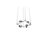 Oblure TRAPEZE QuartettePendel 169x169 cm Black