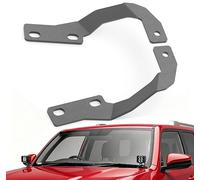 OBNAUX Ditch Light Brackets Hood Hinges Mount Bracket Compatible with 2010-2023 Toyota 4Runner for Auxiliary Offroad LED Pod Lighting Work (2PCS, Black)