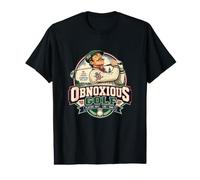 Obnoxious a Golf Vintage Monster Creature Feature Value Graphic T-Shirt