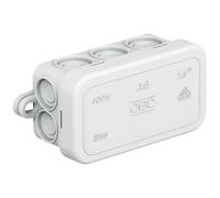 OBO Bettermann Junction Box IP67 110x110x50 mm Grey Halogen-Free