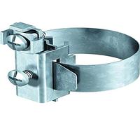 OBO Bettermann 5057507 Protective Ground Clamp Brass Nickel-Plated