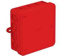 OBO Bettermann Junction Box LxW 100x100mm 8 Inserts 7-14mm 2000386