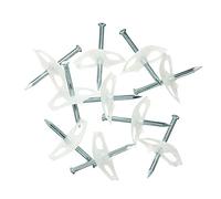 Obo Bettermann Nail Fix 3.5 x 50 mm 100 Pieces 1996 50 Polypropylene Transparent Nail Disc 100 Pieces