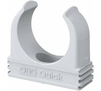 OBO Bettermann Pipe Clamp 100 pcs Grey for Metric Conduits