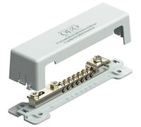 OBO Bettermann Potential Equalisation Bar 100kA Grey Poly Base