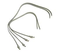OBO Front Kicker Straps - Silver - ONE Sports Warehouse