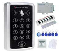 OBO HANDS Full Complete Kit for Door Access Control System T11 Card reader+180KG Magnetic Lock+Power Supply+Exit Button+10pcs ID Key Cards