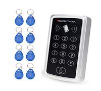 OBO HANDS RFID 125KHz RFID Standalone Controller Keypad for Door Access Control System+10 Keyfobs+ 1 EM-ID tag