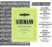 Oboe - Drei Romanzen Op.94