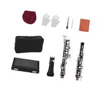 Oboe Instrument, Semi-Automatic Woodwind with 22 Keys, Synthetic Wood, Convenient Carrying Bag, Ideal for Beginners & Professionals, 60cm