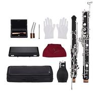 Oboe Parts Alto Oboe F Key Synthetic Wood Body Silver-plated Keys Woodwind Instrumen