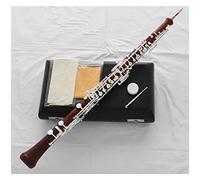 Oboe Parts Professional Rose Wooden Material Oboe Silver Plated C Key Wood Case