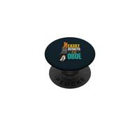 Oboe Player Cats Oboist Woodwind Orchestra PopSockets Adhesive PopGrip