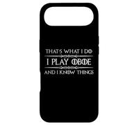 Oboe Player Gifts | I Play Oboe and I Know Things Funny Case for iPhone Air