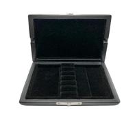 Oboe reed case Bassoon Reeds Storage Case Black PU Protect Reed Box Ventilated Design Anti Fall Holds 6 Oboe Reeds Perfect For Musicians