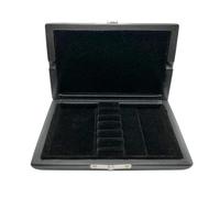 Oboe reed case Reeds Storage Case Black PU Protect Reed Box Ventilated Design Anti Fall Holds 6 Oboe Reeds Perfect For Musicians