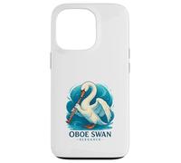 Oboe Swan Graceful Musical Elegance Case for iPhone 13 Pro